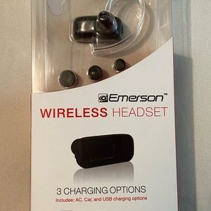 Emerson wireless headset